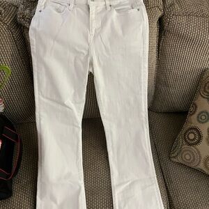 GAP White Boot Cut Pants